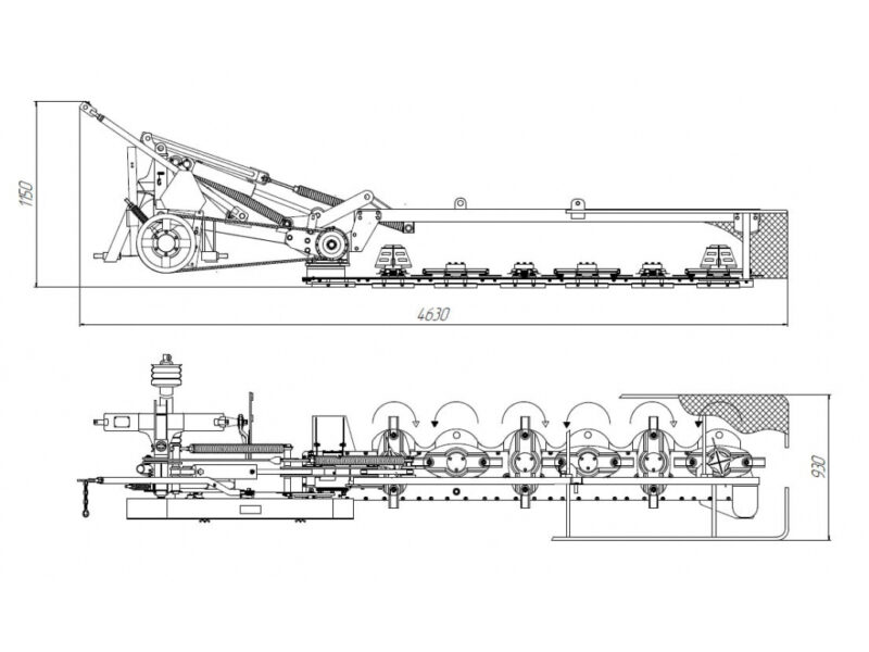 Косилки ротационные навесные АМКОДОР АС-1 и АМКОДОР АС-1-02