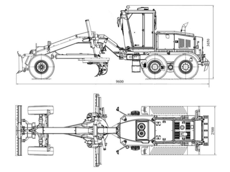 Автогрейдер AMKODOR G160