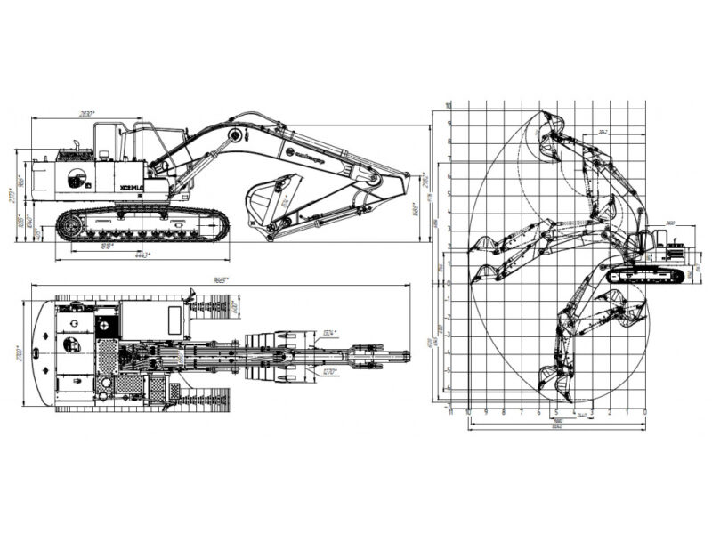 Экскаватор гусеничный AMKODOR XC231LC